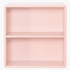 Charlotte Quadrant-vägghylla Rosa