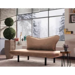 Chatto 2-sits bäddsoffa Ljusbrun