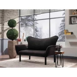 Chatto 2-sits bäddsoffa Svart