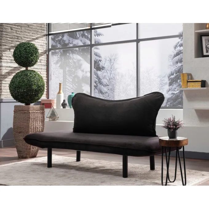 Chatto 2-sits bäddsoffa Svart