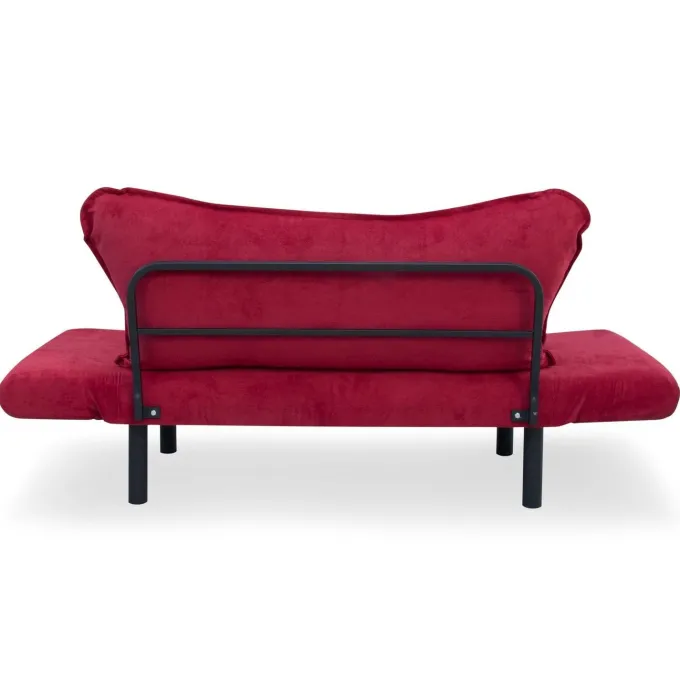 Chatto 2-sits bäddsoffa Vinröd