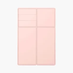 Chicago Quadrant-skåp Rosa