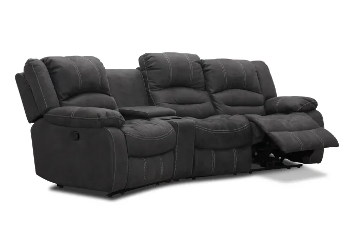 Cinema Biosoffa Komb C Grått Tyg