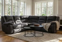 Cinema Mittdel med Recline Grå