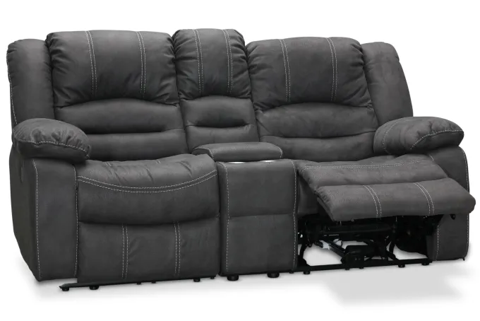 Cinema 2-sits Biosoffa Grått Tyg