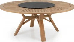 Circus Runt Teakbord 180 cm Rund Natur
