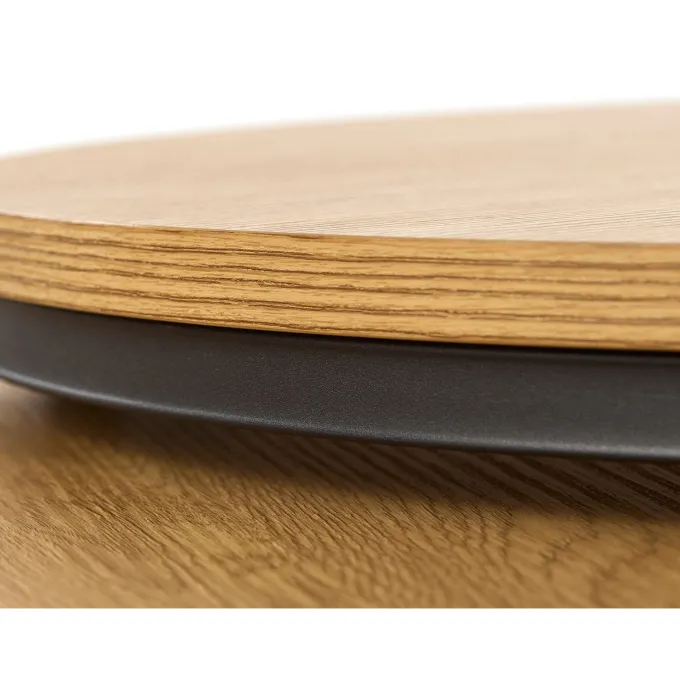 Classico Satsbord rund 60 cm Naturlig ek