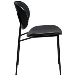 Clementina Stol Raven Black, Black Ash