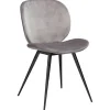 Cloud Stol Grey Velvet