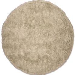Cloudy Rund 160 cm Matta Beige