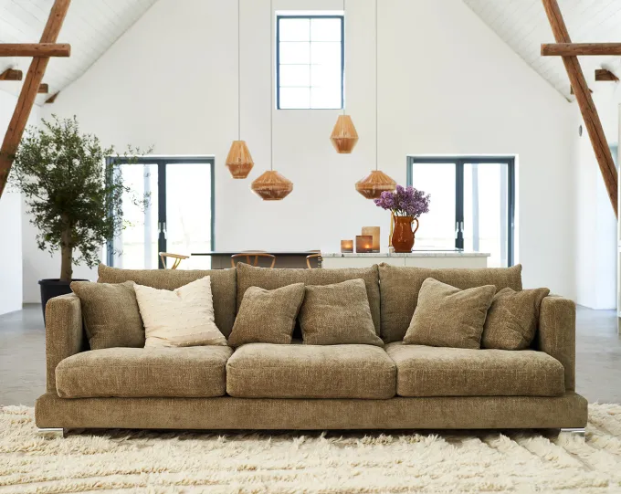 Colorado 4-sits Soffa Bloom Teddy Brown