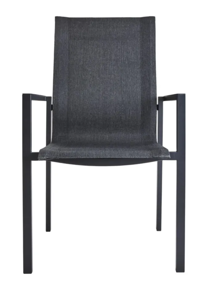 Comfy Karmstol Svart/Svart