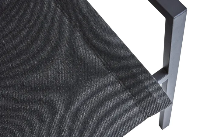 Comfy Karmstol Svart/Svart