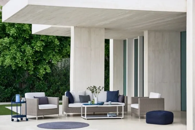 Connect 3-sits Soffa Taupe
