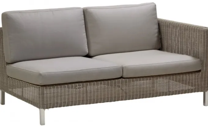 Connect 2-sits Soffa Taupe Vänster