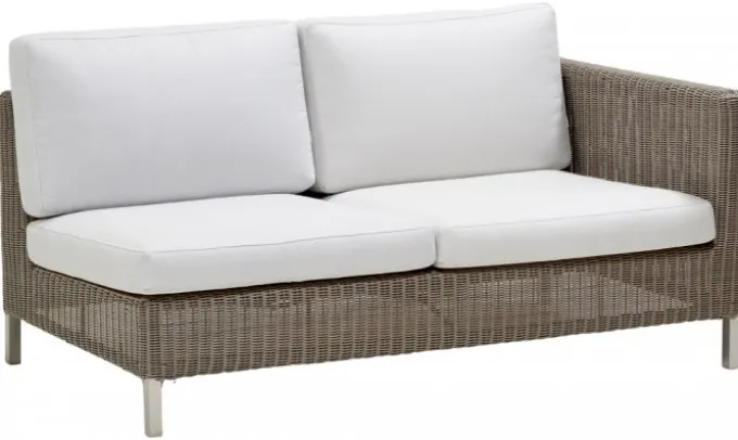 Connect 2-sits Soffa Taupe Vänster