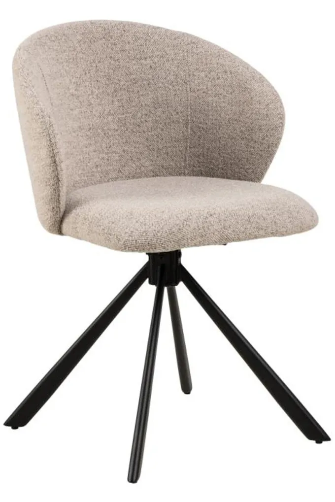 Coralie Matstol Monza tyg Beige