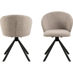 Coralie Matstol Monza tyg Beige