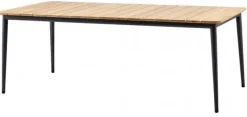 Core Bord 210x90cm Teak / Lava Grå