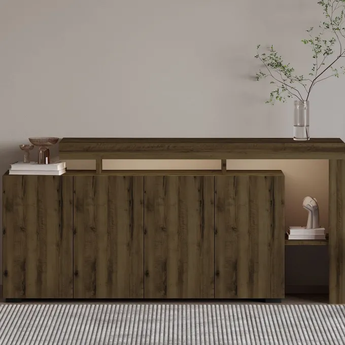 Cork Sideboard Antik valnöt