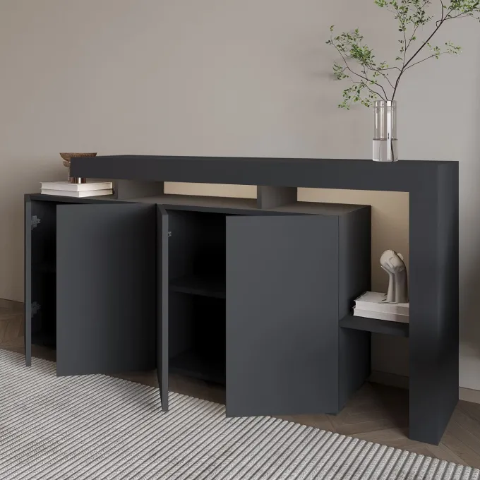 Cork Sideboard Antracit