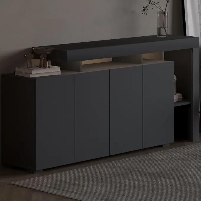Cork Sideboard Antracit