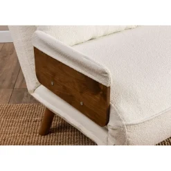 Cosmo Two (78 x 120 x 82 cm) 2-sits bäddsoffa Vit