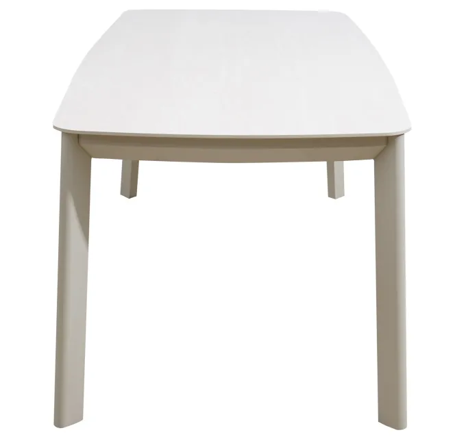 Cremona Matbord 218x98 cm Sand / Sinterad Sten