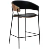 Crib Barstol Vintage Black, Walnut