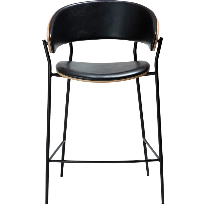 Crib Barstol Vintage Black, Oak