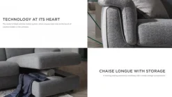 Curioso C107 3-Sits Reclinersoffa
