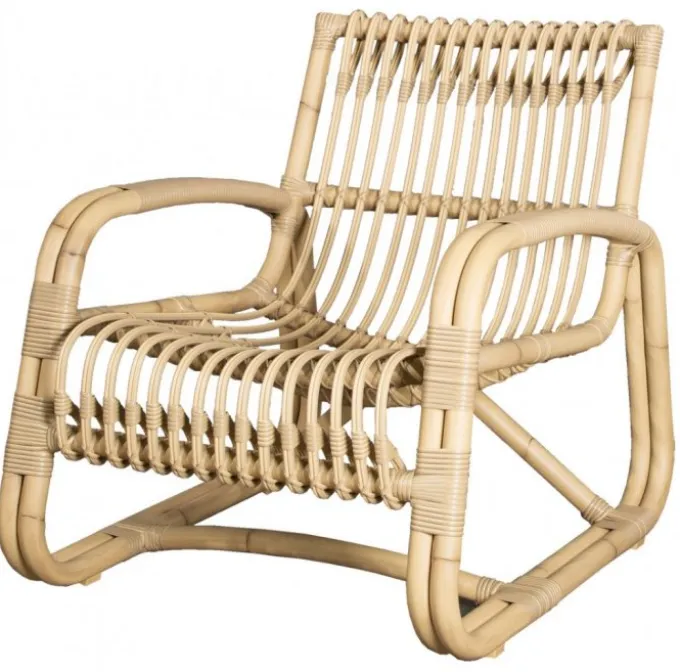 Curve Loungefåtölj Natur