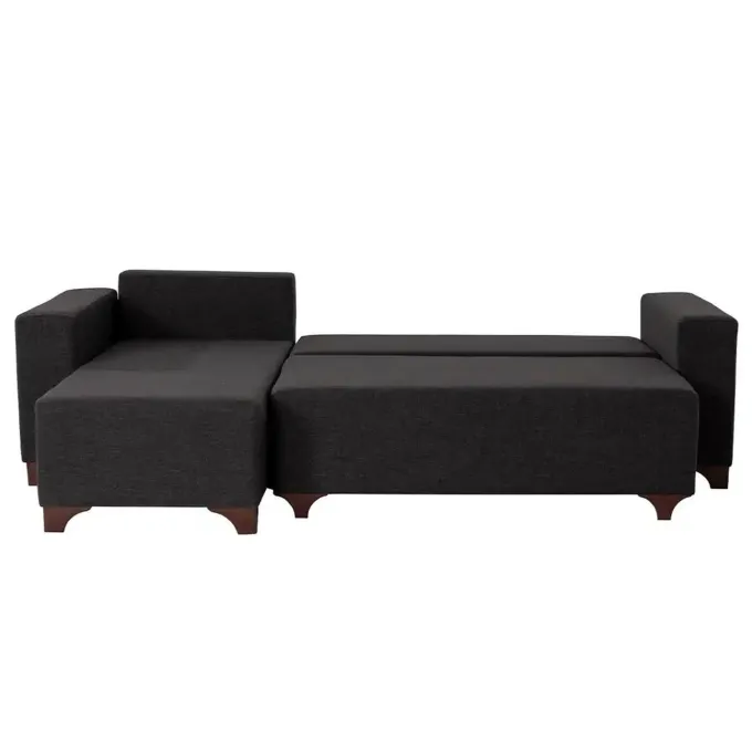 Dakar Mini (45 x 45 cm) Bäddsoffa, hörn Antracit
