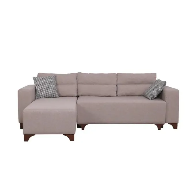 Dakar Mini (45 x 45 cm) Bäddsoffa, hörn Gräddvit