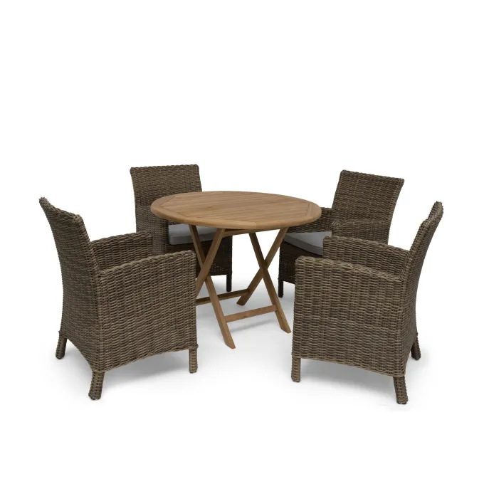 Dallas Utestol 2-Pack Natur