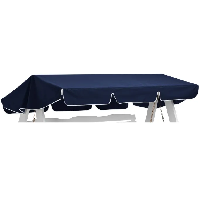 Dalom/Slöinge Hammocktak Blå/Vit
