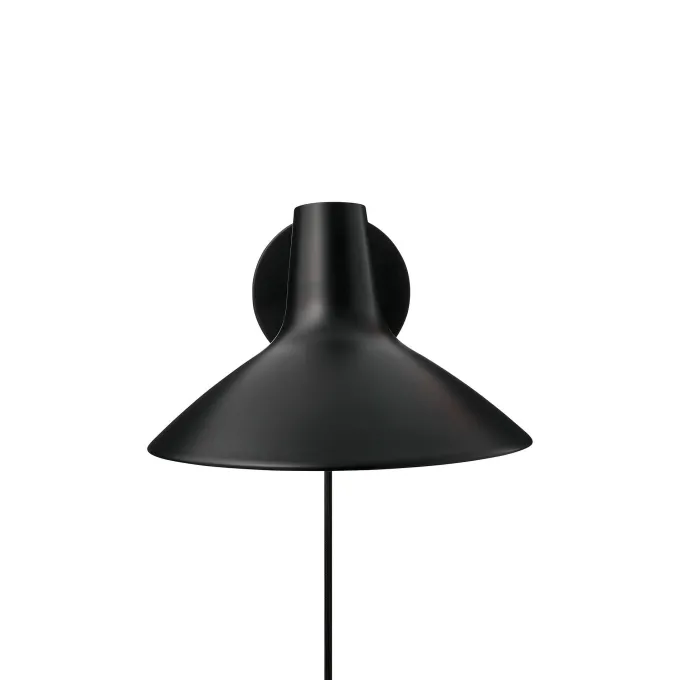 Darci Svart Vägglampa