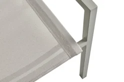 Delia Karmstol Light Grey/Off-White