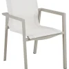 Delia Karmstol Textilene - Khaki / Off White