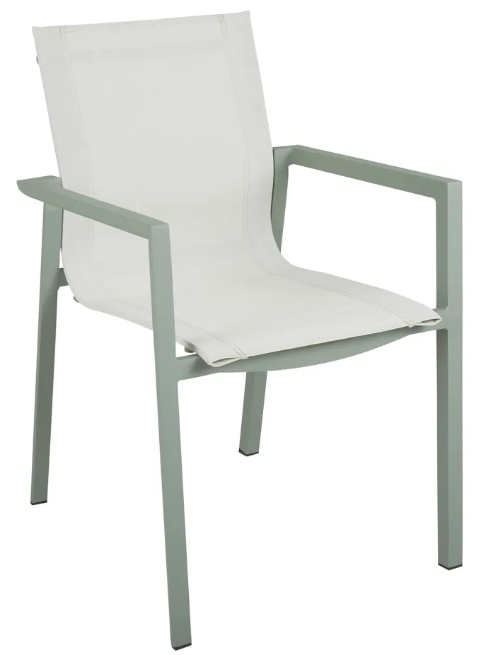 Delia Karmstol Textilene / Dusty Green