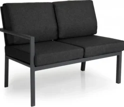 Delia 2-Sits (4-sits) H/V Grå