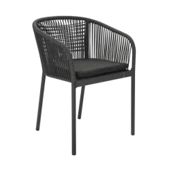 Delta Karmstol Svart/Teddy Black Svart
