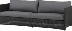 Diamond 3-sits lounge soffa inkl. Dyna Grafit