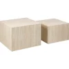 Dijon Satsbord 58x58 cm Travertin