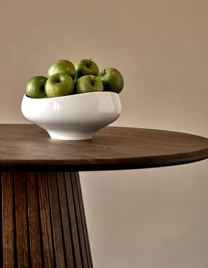 Dominus Matbord Rund 110 cm Smoked Oak