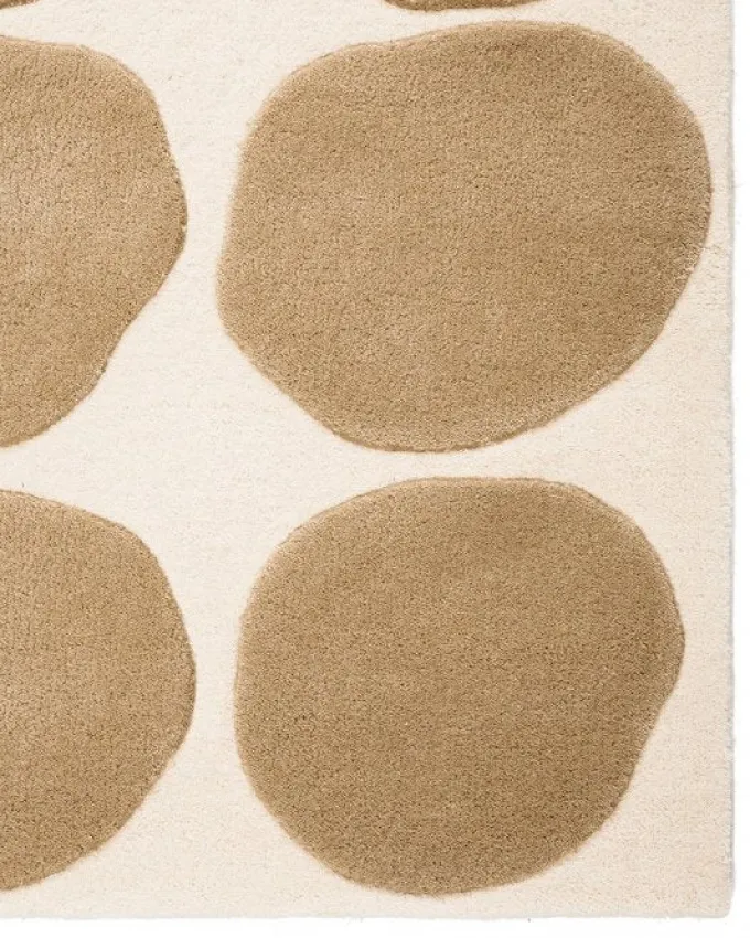 Dots 2 level Ullmatta Light Khaki/Light Beige