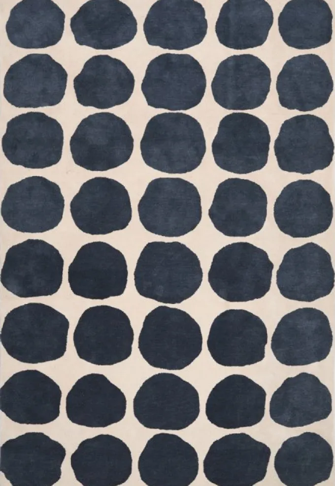 Dots Ullmatta Light Khaki/Blue Melange