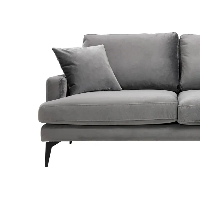 Dushanbe 2-sits (175 x 90 x 88 cm) 2-sitssoffa Grå