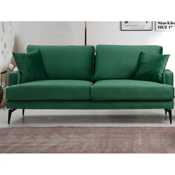 Dushanbe 2-sits (175 x 90 x 88 cm) 2-sitssoffa Grön