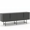 Edinburgh Sideboard Antracit / Svart